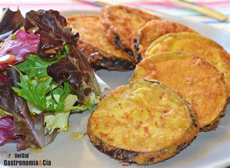 Berenjenas rebozadas con yuzu cúrcuma y pimienta Gastronomía Cía