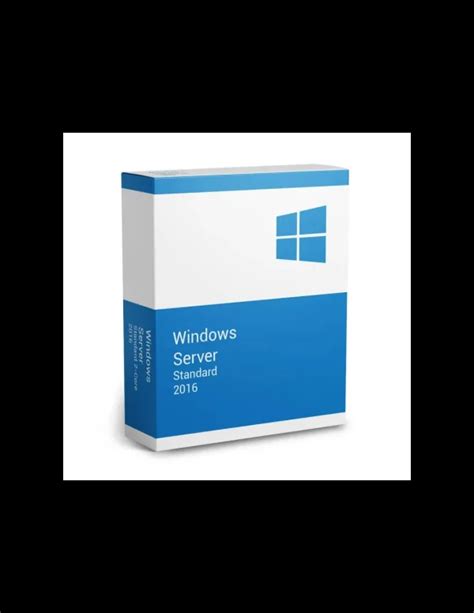 Windows Server Standard 2016 Aandl Ingenieros