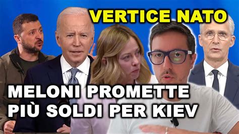 Stoltenberg E Biden Al Vertice Nato Pi Sostegno A Kiev Meloni