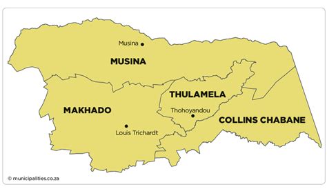 Vhembe District Municipality - Map