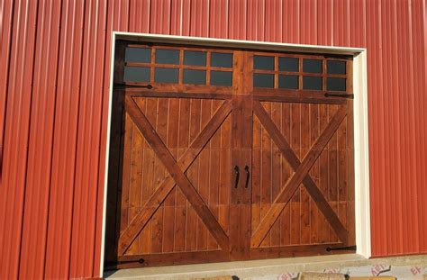 Custom Wooden Garage Door Etsy