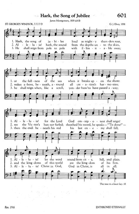 The Song Of Jubilee Hymnary Org