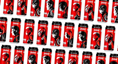 Coca Cola lança latinhas colecionáveis heróis da Marvel Coolinary