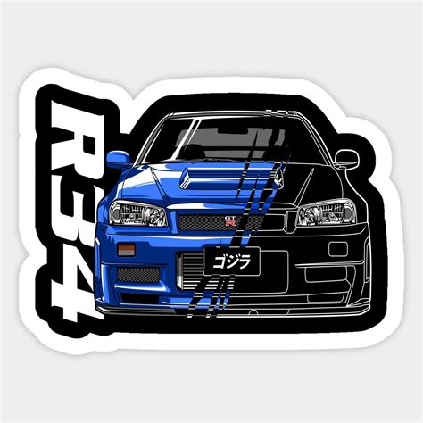 Skyline Gtr R32 Sticker Nissan Skyline Artofit