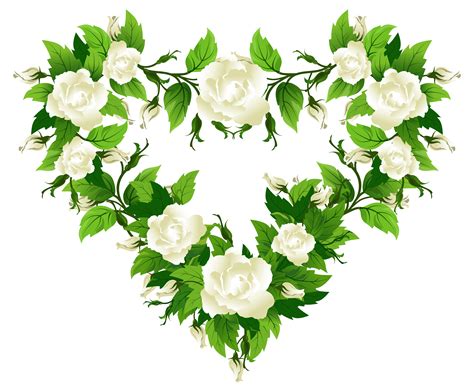 white flowers png - Clip Art Library