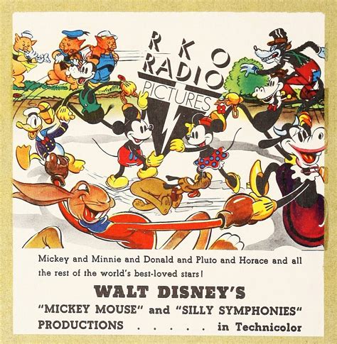 Rko Radio Pictures Disney Posters Walt Disney Mickey Mouse Disney Films