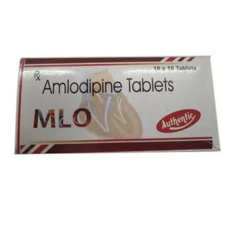 Authentic Amlodipine Besylate Tablet Packaging Type Blister At Rs 23