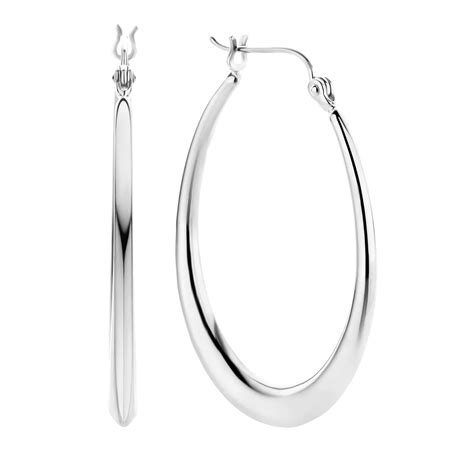 Parte Di Me Bibbiena Poppi Casentino Sterling Silver Hoop Silver