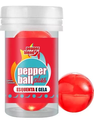 Hot Ball Bolinha Explosiva Plus Esquenta E Gela Lubrificante Sabor