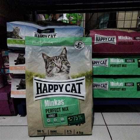 Jual Happy Cat Minkas Perfect Mix Kg Makanan Kucing Happy Cat Minkas