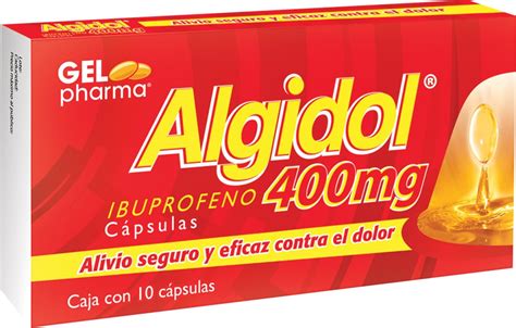 Ibuprofeno Mg C Capsulas Algidol Farmapronto