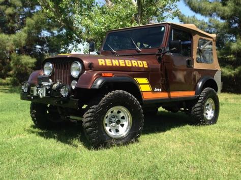 1984 Jeep Cj7 Renegade Root Beer Brown Cj Yj Tj Classic Jeep Cj 1984 For Sale