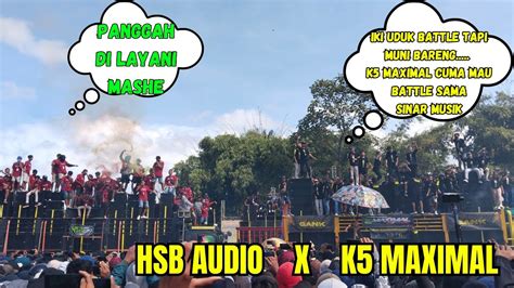 Drama Sumbersewu K5 Maximal Hanya Ingin Battle Sama Sinar Musik Hsb