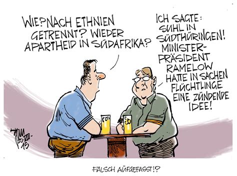 Fluechtlinge Rgb Janson Karikatur