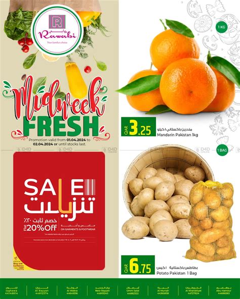 Rawabi Hypermarkets Midweek Fresh In Qatar Doha Till 2nd April