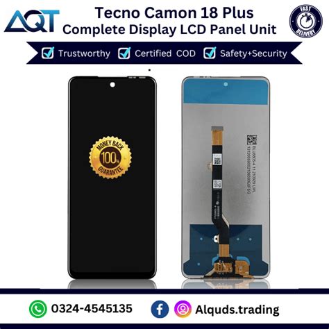 Tecno Camon 18 Plus LCD Panel – Alqudstrading