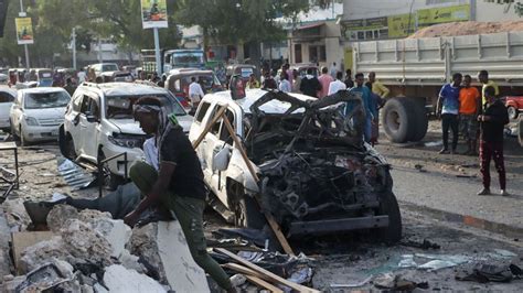 Several dead in bombing near cafe in Somalia packed with fans watching ...