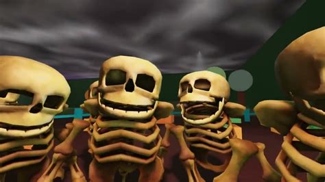 Skeletons Roasting Jellybean Template Roblox Version Free To Use