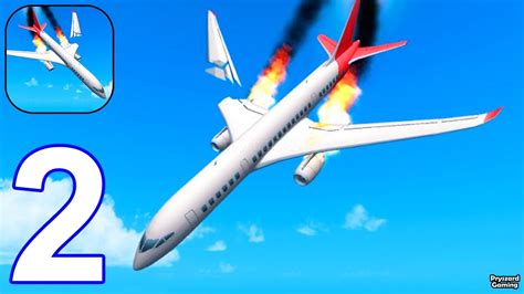 Plane Crash Flight Simulator Gameplay Walkthrough Part 2 New Update