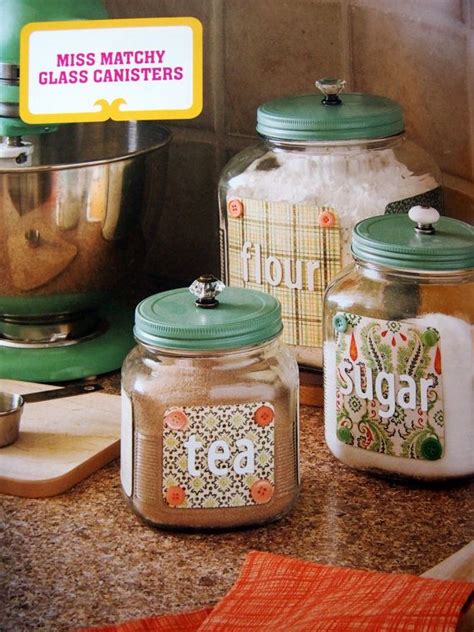 17 Best images about Glass jar crafts on Pinterest | Knobs, Candy jars ...