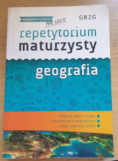 Repetytorium Maturzysty Geografia Greg Warszawa Kup Teraz Na