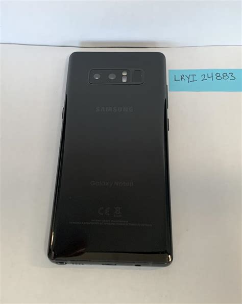 Samsung Galaxy Note 8 Unlocked Non Us Black 64gb Sm N950fds Duos Lryi24883 Swappa