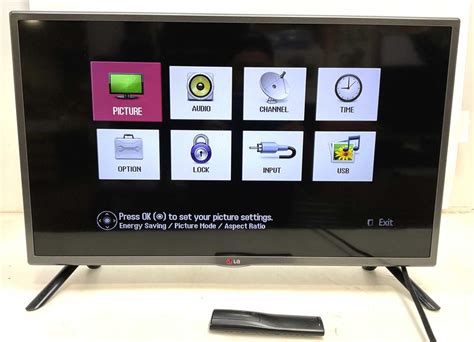 Lot Lg 32in 720p Led Hdtv W Remote