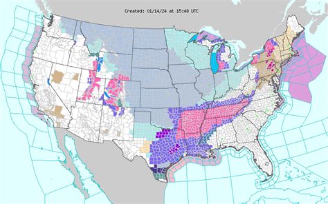 Winter Storm Warnings Across the South - Tornado Titans