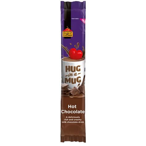 HUG IN A MUG HOT CHOCOLATE SACHETS 25g Prima Hospitality Suppliers