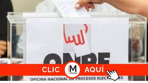 Link de ONPE Elecciones 2022 consulta centro de votación si eres