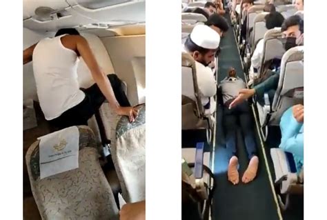 Omg Video Passenger Creates Mid Air Ruckus