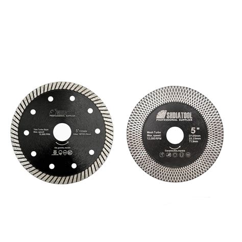 Shdiatool Super Thin Diamond Turbo Blade Inch Cutting Porcelain