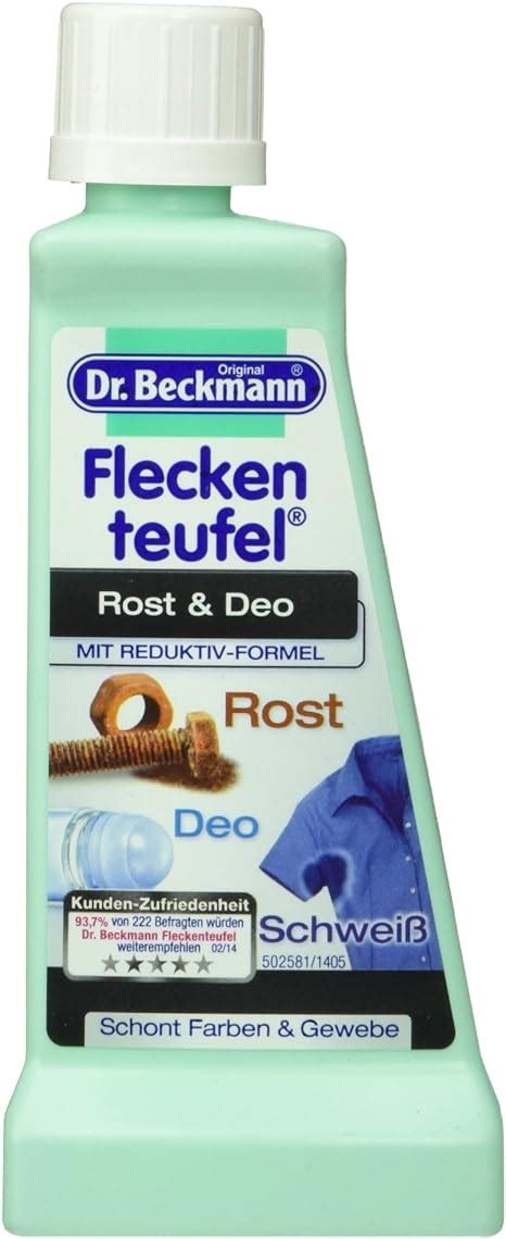 Dr Beckmann Flecken Teufel Rost Deo 50 Ml Amazon De Drogerie