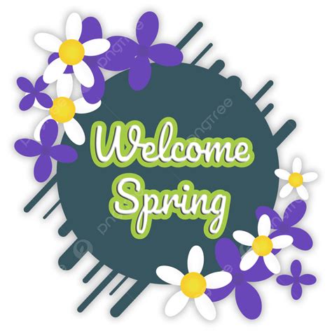 Welcome Spring Clip Art Free