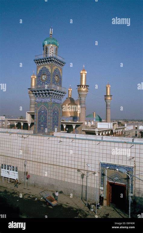 Shiite Mosque Of Al Kadhimain Baghdad Iraq 1977 Stock Photo Alamy