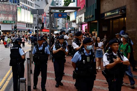 Security Tight In Hong Kong On Tiananmen Anniversary June 4 2024