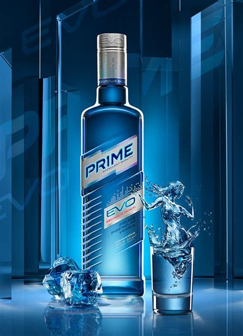 Vodka Prime On Behance Wine Advertising Creative Advertising Food