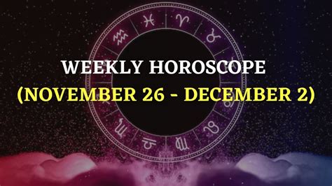 Weekly Horoscope November December Career Success For Leo