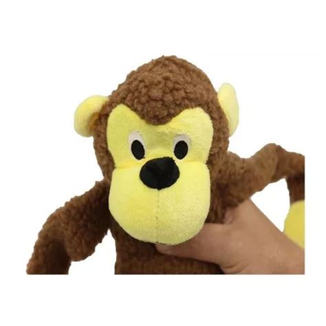 Mordedor Macaco De Pelúcia C Apito Brinquedo Para Cachorro Shopee Brasil