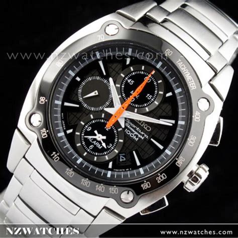 BUY Seiko Sportura Chronograph Tachymeter 100m Alarm Mens Watch