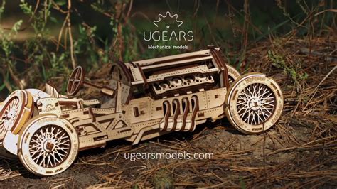 UGears U 9 Grand Prix Car YouTube