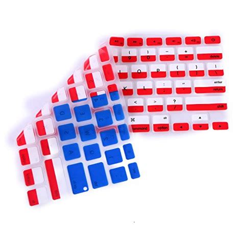 Patriotic Silicone Rubber Keyboard Skin Cover For Macbook Air 13 And Macbook Pro 700355838630 Ebay