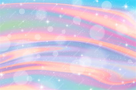 Premium Vector | Hand drawn rainbow glitter background