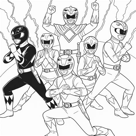 Desenhos Para Colorir Power Ranger