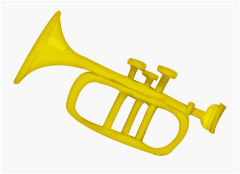 Cartoon Trumpet Png Clip Art Black And White - Cartoon Trumpets ...