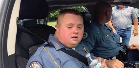 Young Captain Is Sworn Into The Force But Look Closely At His Badge