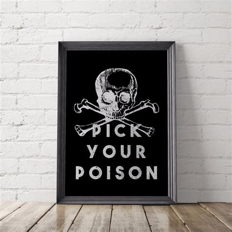 Home › Pick Your Poison Art Printable