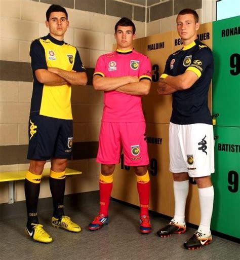 New Central Coast Mariners Kit 2012/2013- Kappa Mariners Home Away Pink ...