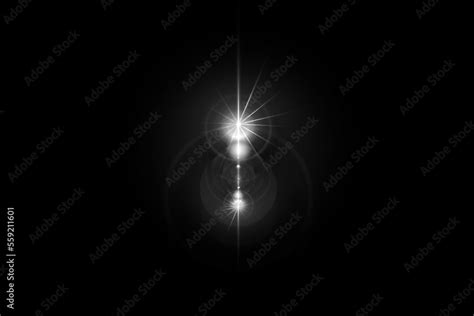 lens flares for photography and anamorphic lens flare Stock ...