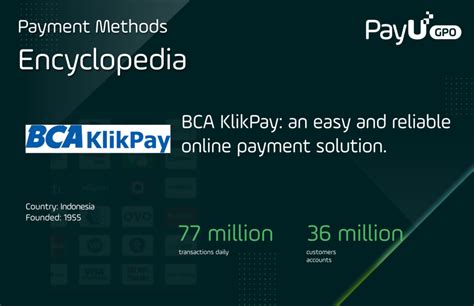 Bca Klikpay Payment Methods Encyclopedia Payu Global